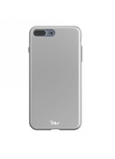  Tellur Cover Premium Soft Solid Fusion for iPhone 7 Plus silver