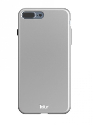  Tellur Cover Premium Soft Solid Fusion for iPhone 7 Plus silver  Hover