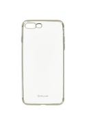  Tellur Cover Silicone Electroplated for iPhone 8 Plus silver