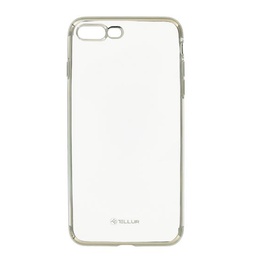  Tellur Cover Silicone Electroplated for iPhone 8 Plus silver