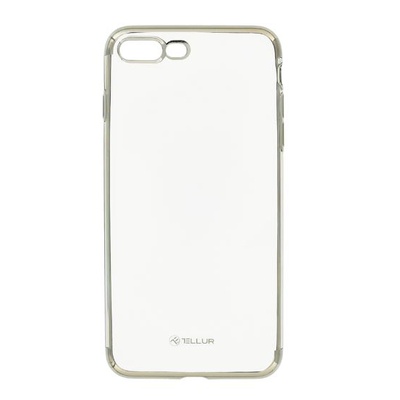  Tellur Cover Silicone Electroplated for iPhone 8 Plus silver