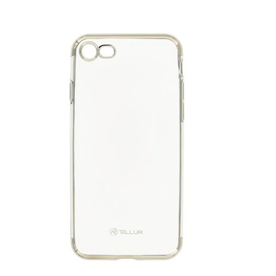 Tellur Cover Silicone Electroplated for iPhone 8 silver