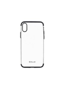  Tellur Cover Silicone Electroplated for iPhone X/XS black