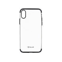  Tellur Cover Silicone Electroplated for iPhone X/XS black