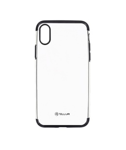  Tellur Cover Silicone Electroplated for iPhone X/XS black  Hover