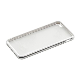  Tellur Cover Silicone for iPhone 7 Butterfly silver