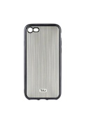  Tellur Cover Silicone for iPhone 7 Vertical Stripes black Hover