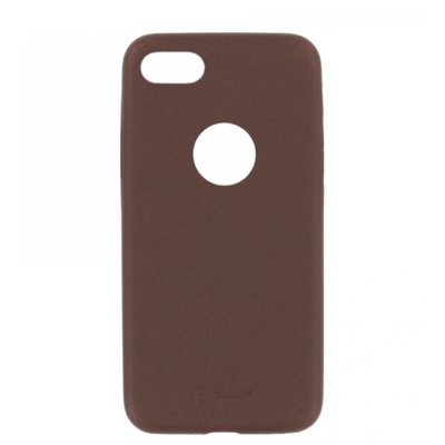  Tellur Cover Slim Synthetic Leather for iPhone 8 brown