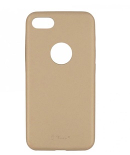  Tellur Cover Slim Synthetic Leather for iPhone 8 gold  Hover