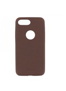  Tellur Cover Slim Synthetic Leather for iPhone 8 Plus brown