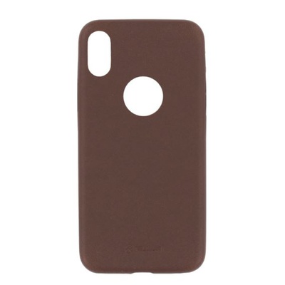 Tellur Cover Slim Synthetic Leather for iPhone X/XS brown
