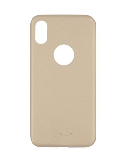  Tellur Cover Slim Synthetic Leather for iPhone X/XS gold  Hover