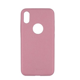  Tellur Cover Slim Synthetic Leather for iPhone X/XS pink