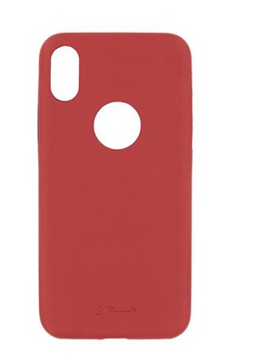  Tellur Cover Slim Synthetic Leather for iPhone X/XS red  Hover