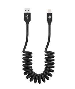  Tellur Data Cable Extendable USB to Lightning 3A 1.8m Black  Hover