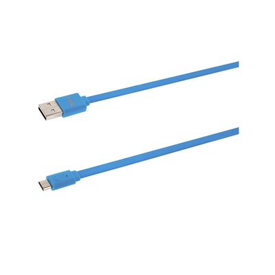  Tellur Data cable, USB to Micro USB, 1m blue