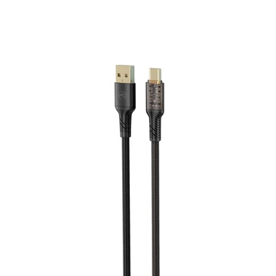  Tellur Data Cable USB to Type-C 3A 100cm Black