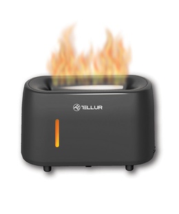  Tellur Flame aroma diffuser 240ml, 12 hours, remote control, grey  Hover