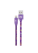  Tellur Graffiti USB to Lightning Cable 3A 1m Purple
