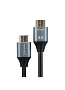  Tellur High Speed HDMI 2.0 cable, 4K 18Gbps plug-plug Ethernet gold-plated 5m black