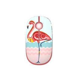 Pele Tellur Kids Wireless Mouse Flamingo