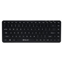 Tastatūra Tellur Mini Wireless Keyboard Black