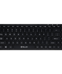 Tastatūra Tellur Mini Wireless Keyboard Black  Hover