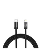  Tellur Minimalist USB-C to Lightning  Cable 3A 1m PD27W Black