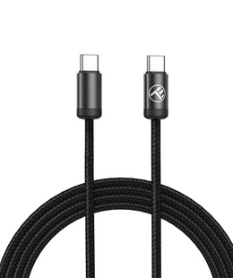  Tellur Minimalist USB-C to USB-C cable, 240W,2m, black  Hover