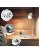 Tellur Nostalgia Wireless Desk Charger, Bluetooth Speaker, Desk Lamp white Hover