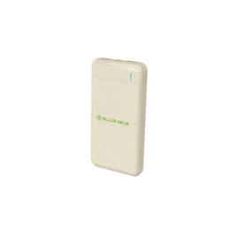  Tellur PD103 Green Power Bank 10000mAh, 2xQC3.0 + PD 18W cream