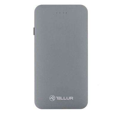  Tellur Power Bank QC 3.0 Fast Charge, 5000mAh, 3in1 gray