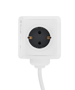  Tellur Power Cube Extended, Power strip 4 Outlets + 2xUSB ports, 1.5m cable white  Hover