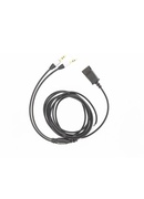  Tellur QD to 2 x Jack 3.5mm Adapter Cable 2.2m Black