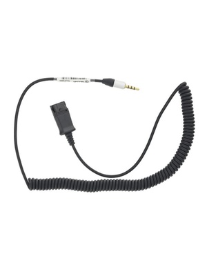  Tellur QD to Jack 3.5mm 4 Pole Adapter Cable 2.95m Black  Hover