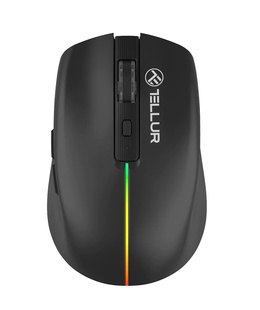 Pele Tellur Silent Click Wireless Mouse Black  Hover