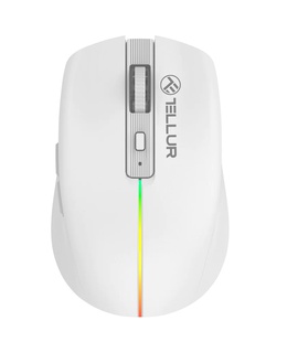 Pele Tellur Silent Click Wireless Mouse White  Hover