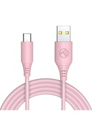  Tellur Silicone USB to Type-C Cable 3A 1m Pink