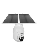  Tellur Smart WiFi Solar Camera P&T 3MP, 2K UltraHD, PIR, 20W solar panel, white Hover