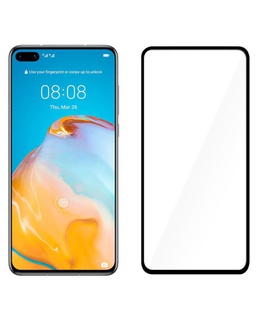  Tellur Tempered Glass 2.5D Full Cover Full Glue for Huawei P40 black  Hover