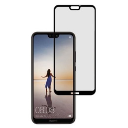  Tellur Tempered Glass 3D Case Friendly Full Glue for Huawei P20 Lite black
