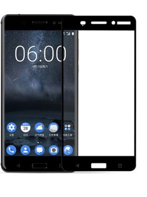  Tellur Tempered Glass full cover for Nokia 6 black  Hover