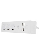  Tellur WiFi Power Strip, 3 Outlets, 4*USB 4A, 2200W, 10A, 1.8m