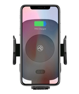 Tellur Wireless car charger, QI certified, 10W, IR sensor, WCCM2 black  Hover