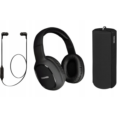 Austiņas Toshiba Triple Pack HSP-3P19-II black