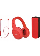 Austiņas Toshiba Triple Pack HSP-3P19-II red