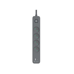  Tracer 47026 Power Line+ 1.5m (4 outlets +1x USB A+ 1x Type C, PD18W)