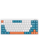 Tastatūra Tracer 47309 FINA 84 White/Blue (Outemu Red Switch)