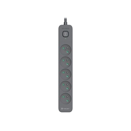  Tracer 47429 Zebra mobile ready 1.5m (5 outlets + 2USB 2,1A)