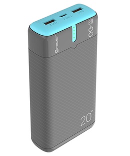  Tracer 47517 EnerGen 20000mAh Power Bank gray/blue  Hover